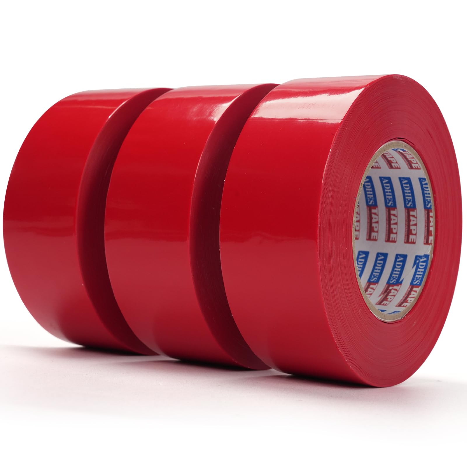 ADHES Heavy Duty PE Masking Tape for Rough Surfaces, 50mm x 55m x 3 Rolls