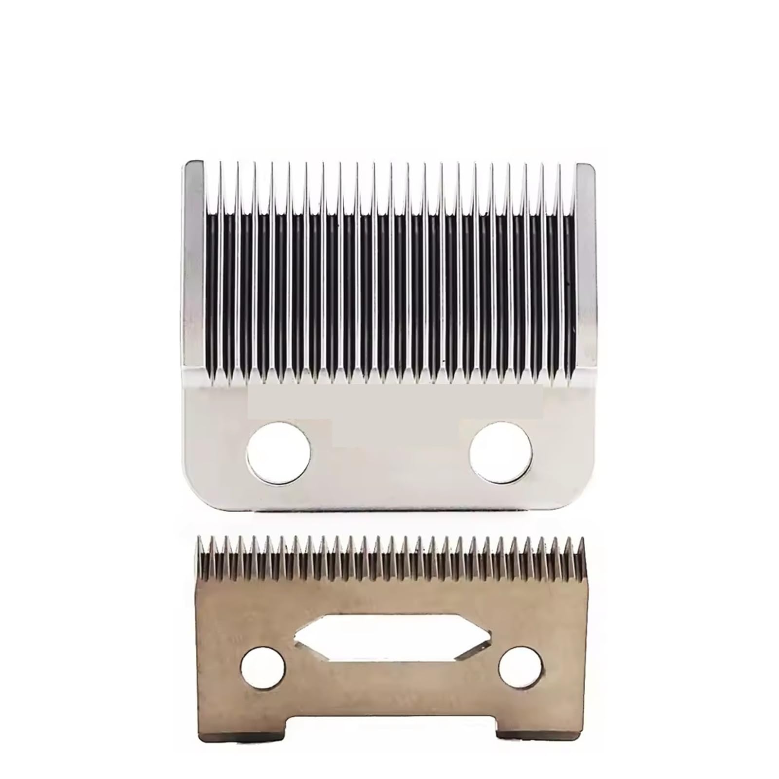 Lama for Tagliacapelli, Compatibile Con BRDCLIP, Lama Sostituibile for 2020C, Compatibile Con Madeshow, Tagliacapelli M10 M5 In Ceramica Placcata In Titanio(5pc silver)