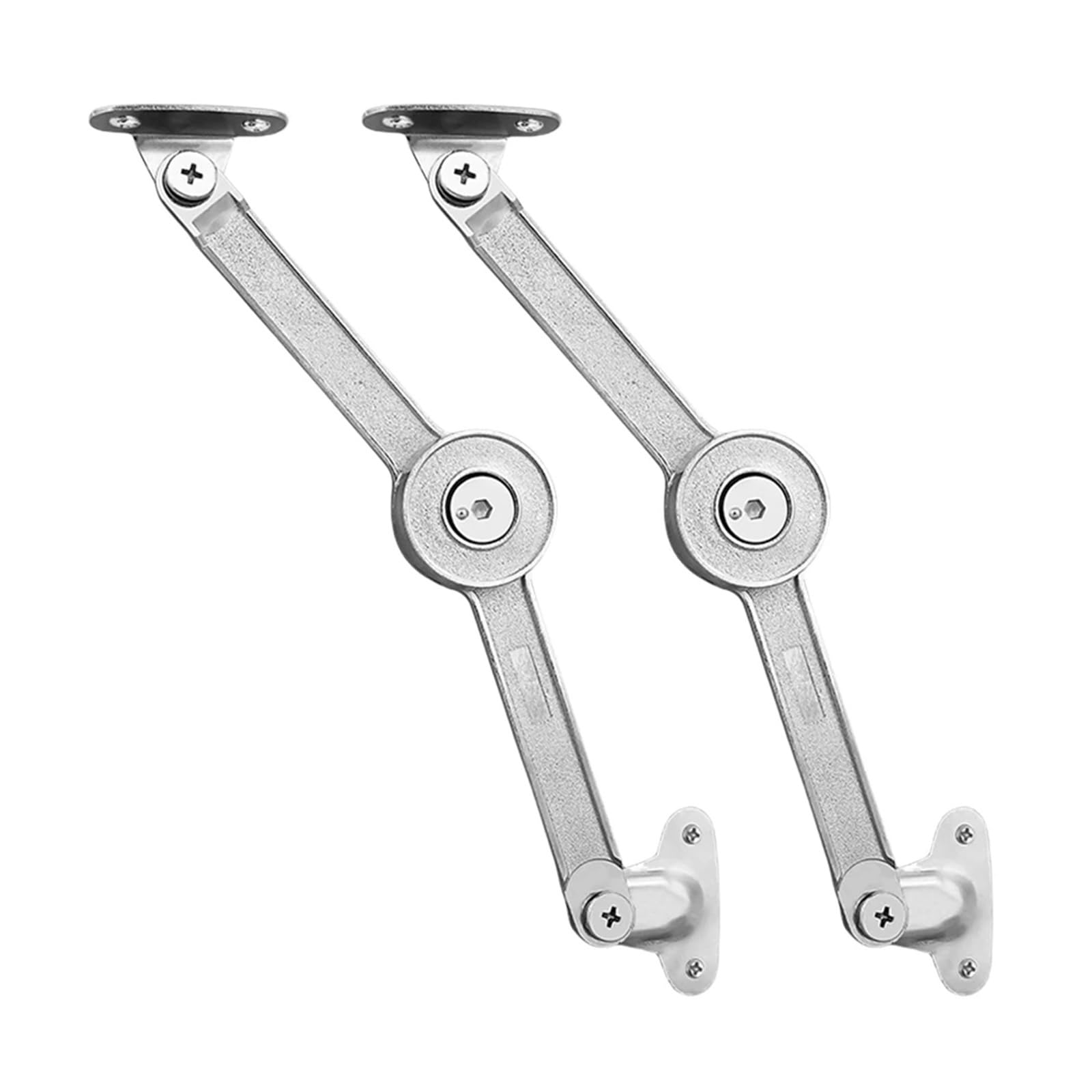 Charnière de support de couvercle pliable avec mécanisme de butée de fermeture douce d'armoire