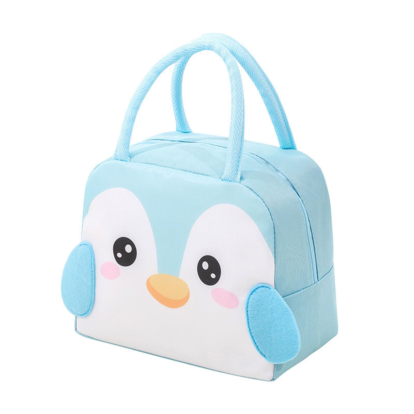 Lunch Bags Tote Cooler Bag Insulated Reusable Lunch Tote Bags Cartoon Portable Lunch Box Bag for Work Office