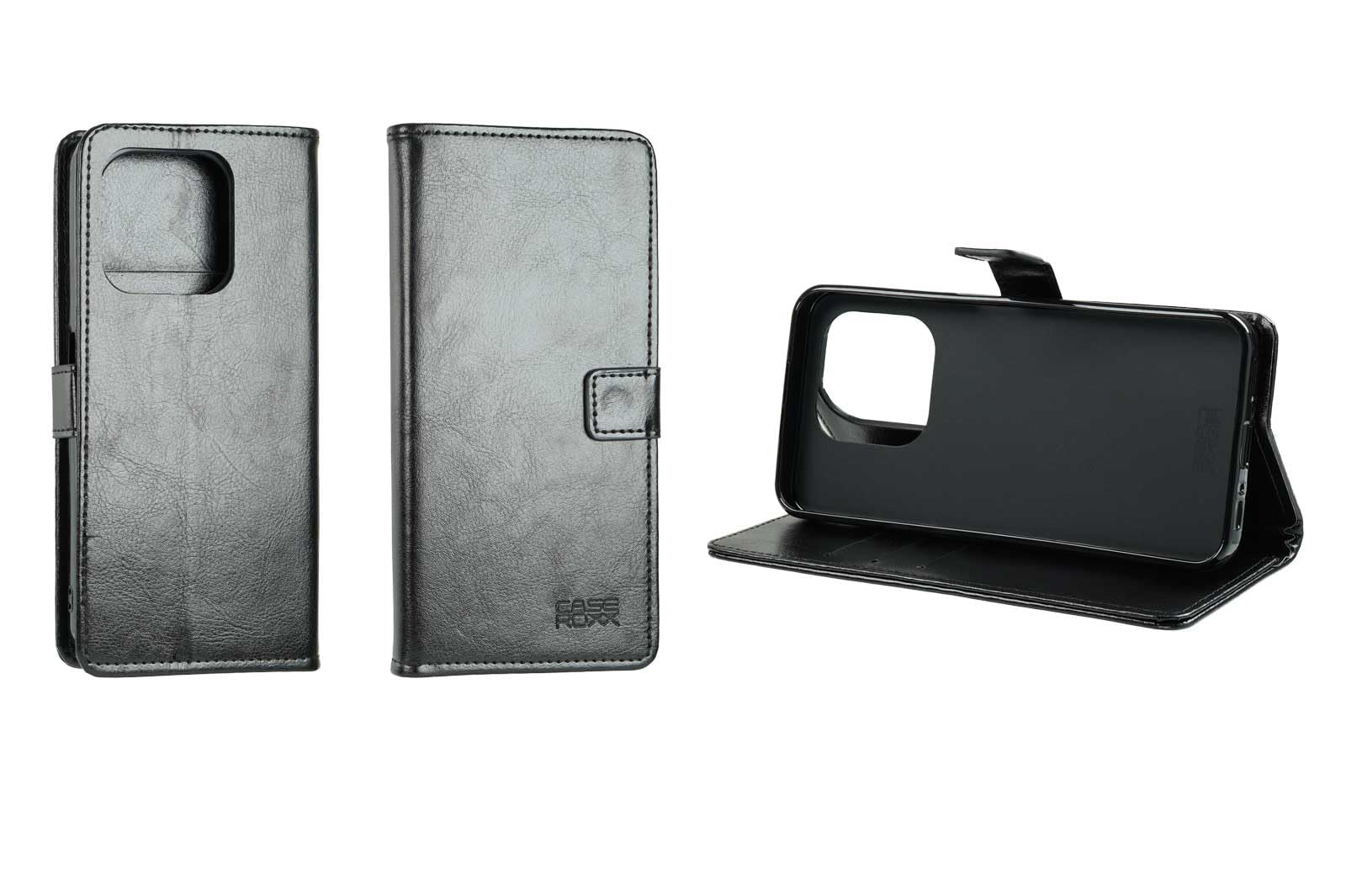 Caseroxx Bookstyle Handyhülle Für Gigaset GL390 – Mit Kartenfächern & Standfunktion