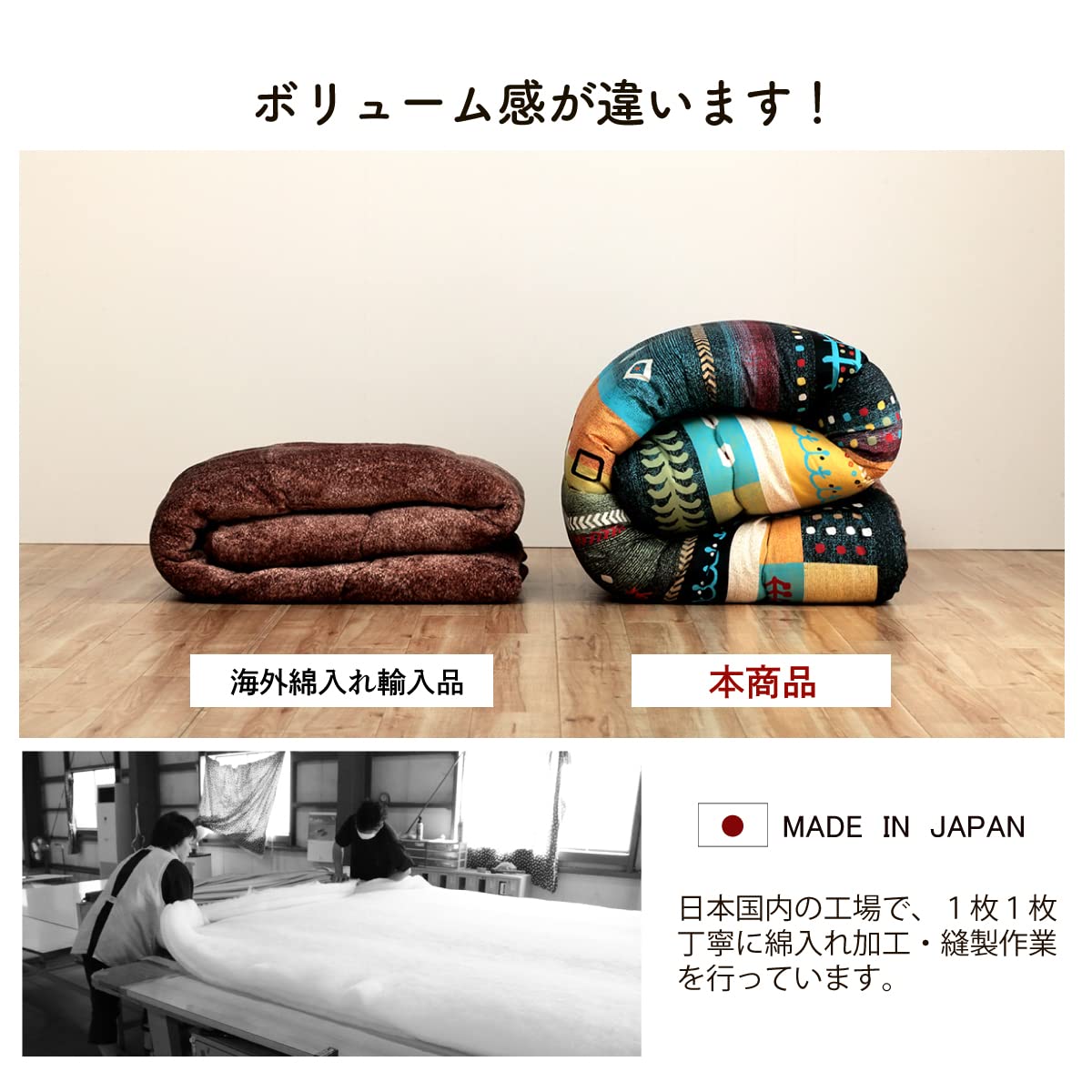 Amazon.co.jp: イケヒコ こたつ 掛け布団 ベルダ 約205×245cm レッド