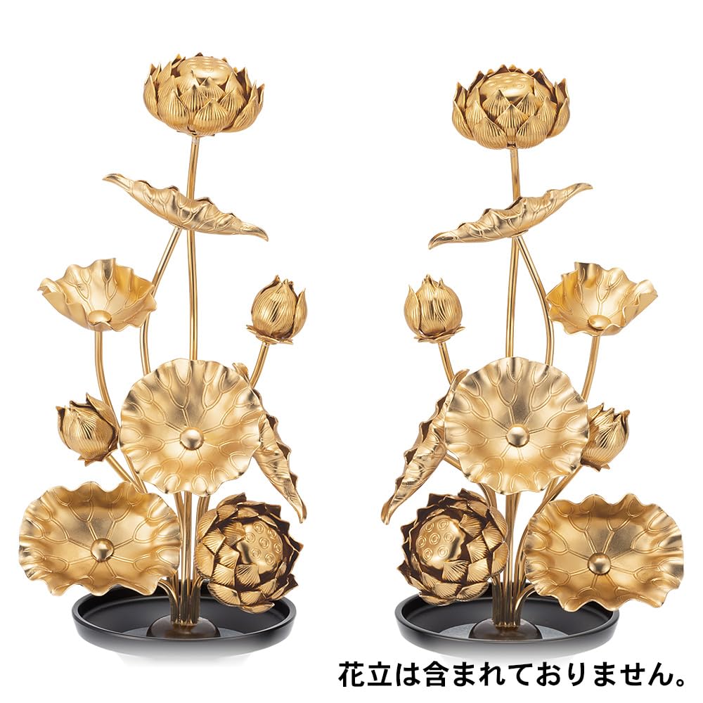 Amazon｜仏壇屋 滝田商店 常花 6寸(一対) 高さ21cm×巾11cm 仏壇