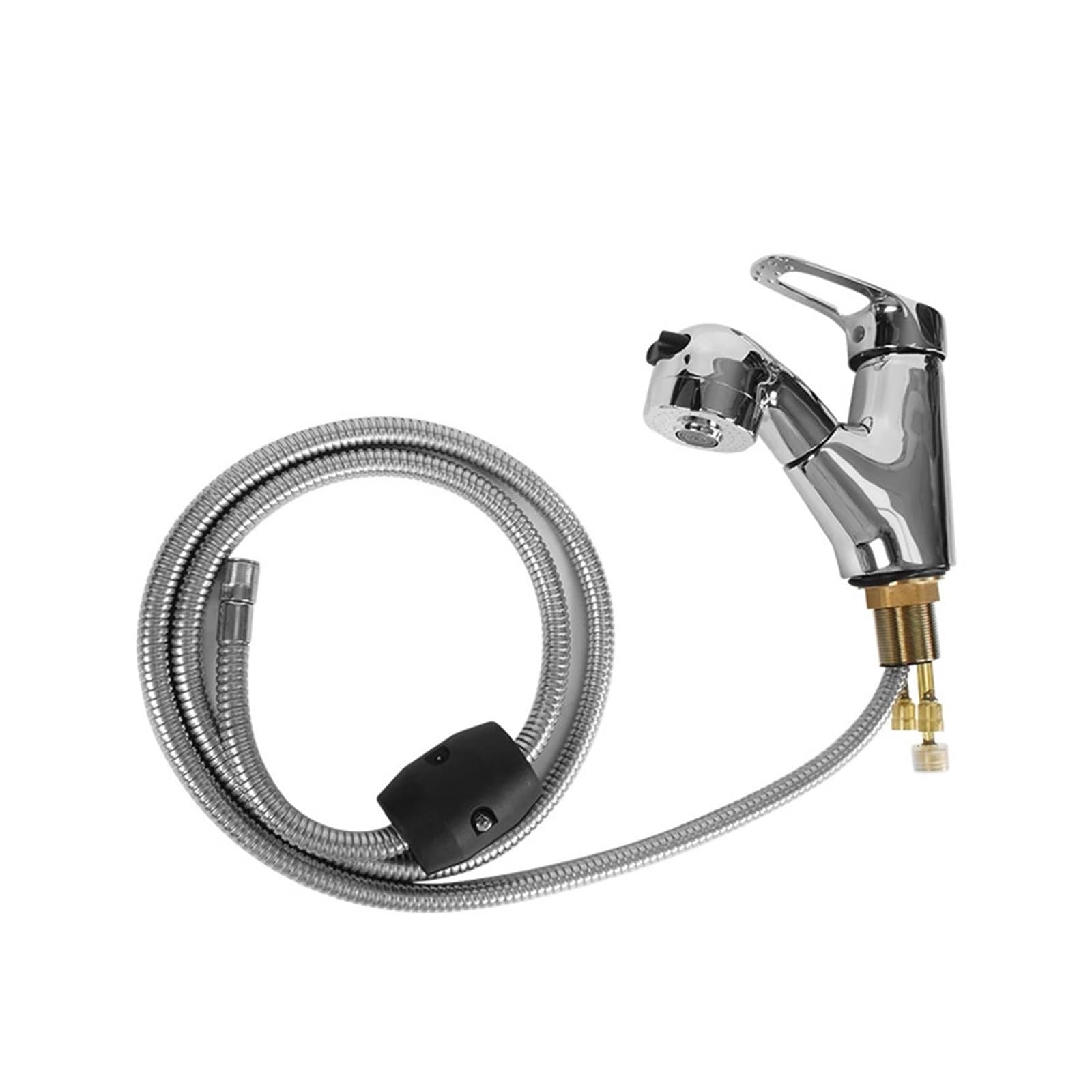 ZQFHSX Pull Out Water-Saving Faucet Shower Head And Hose Kit For RV Trailers, Hand-Held Set With Caravan Accessories Camper Modification