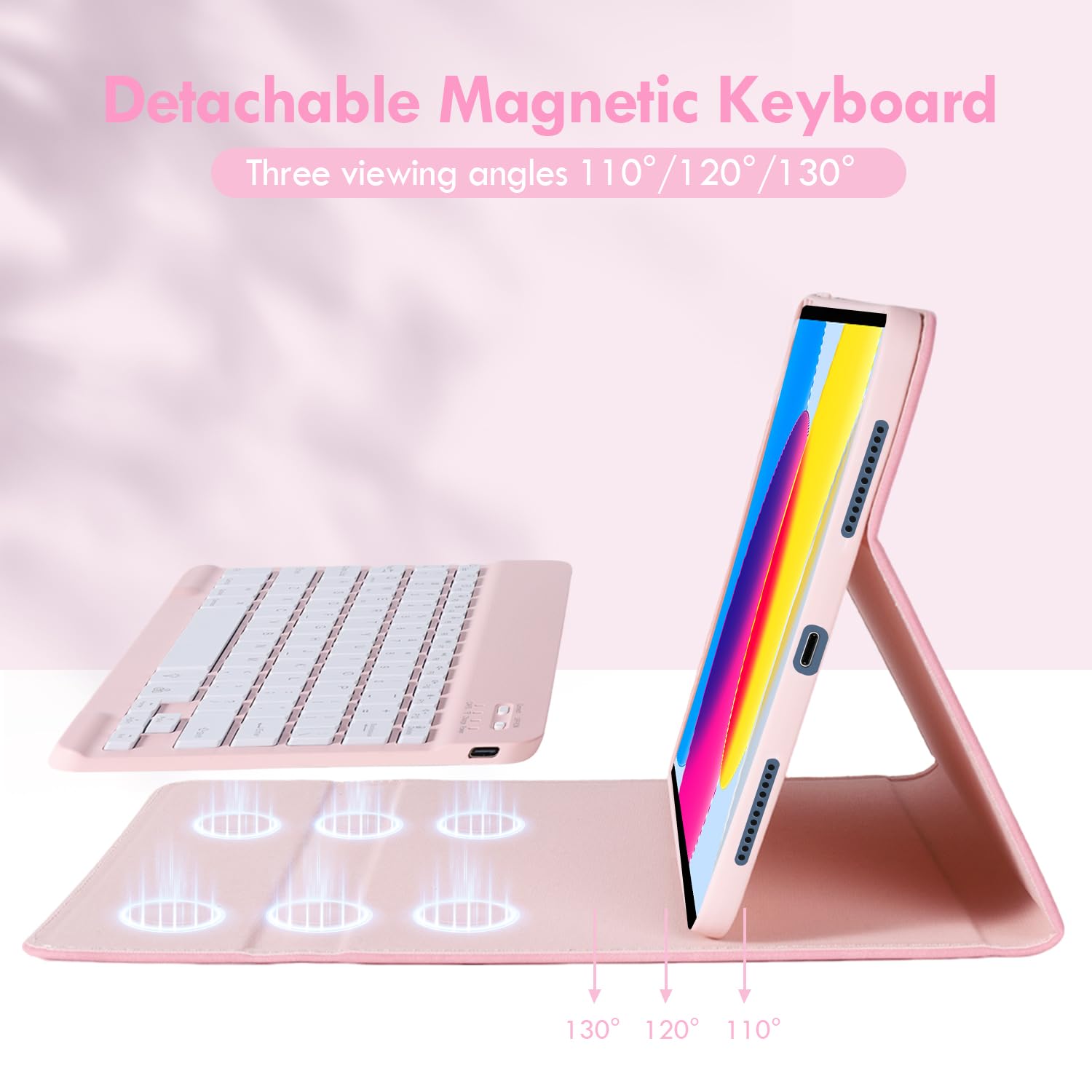 Amazon.co.jp: iPad 第11世代(A16、2025)/第10世代用ケースキーボード