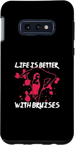 Galaxy S10e Baton Twirler Design For Majorette Cheerleader Case