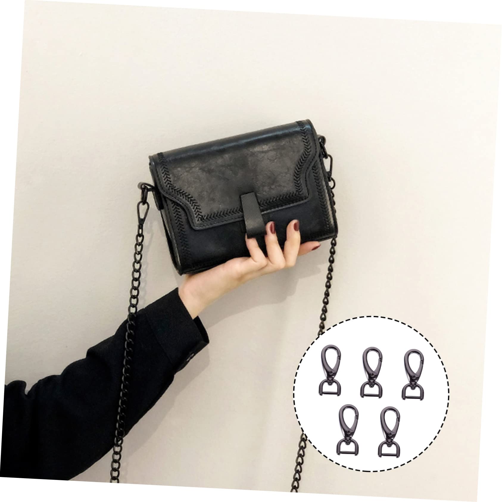 WRITWAA 15stücke Teiliges Taschenverschluss Zubehör Multifunktionale Schnallen Für Umhängetaschen Gepäck Und Schlüsselanhänger Abnehmbar Und Installieren Robustes Material Für