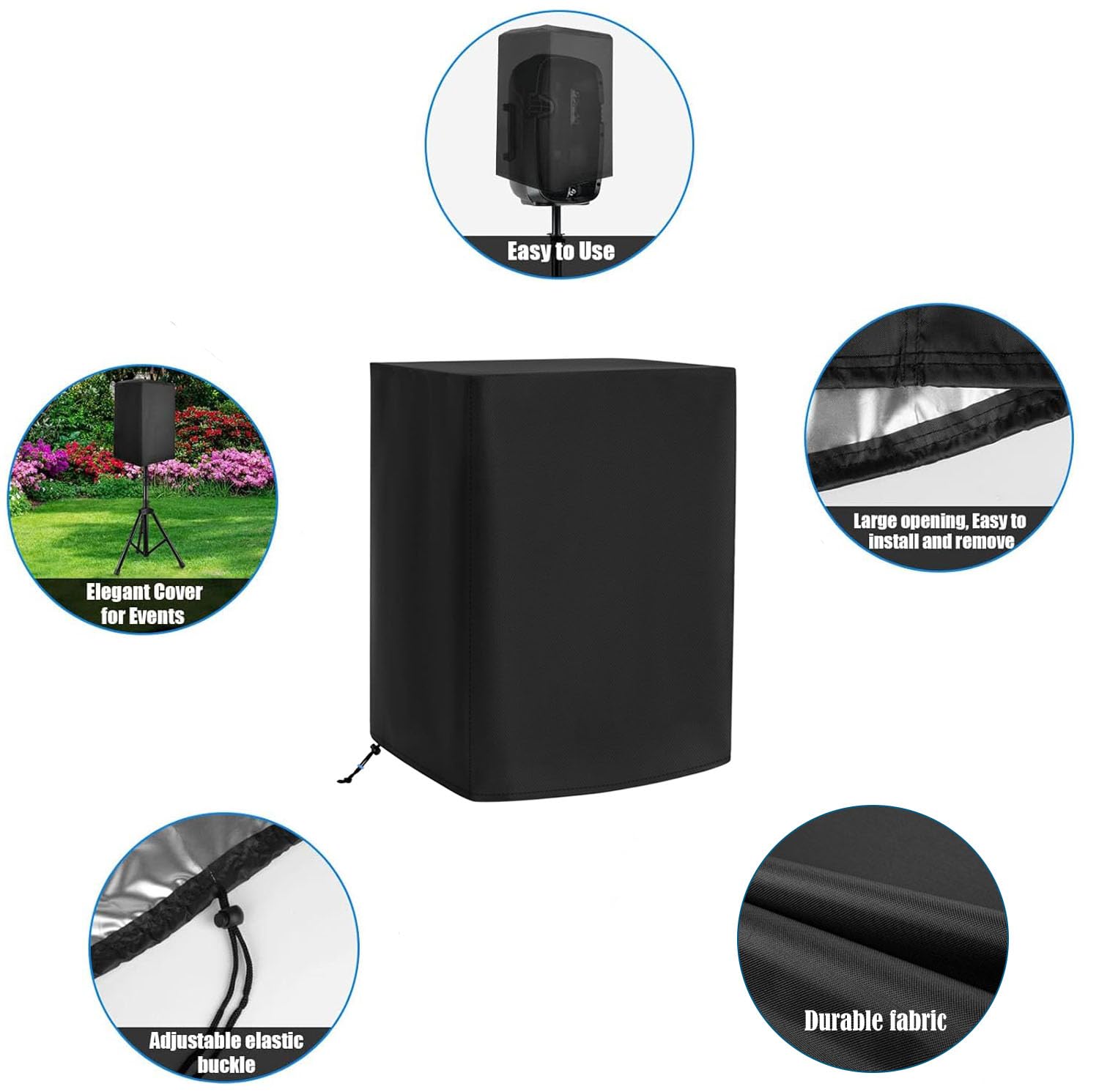 Amazon.co.jp: UCARE 12インチ 屋外用スピーカーカバー PA/DJ