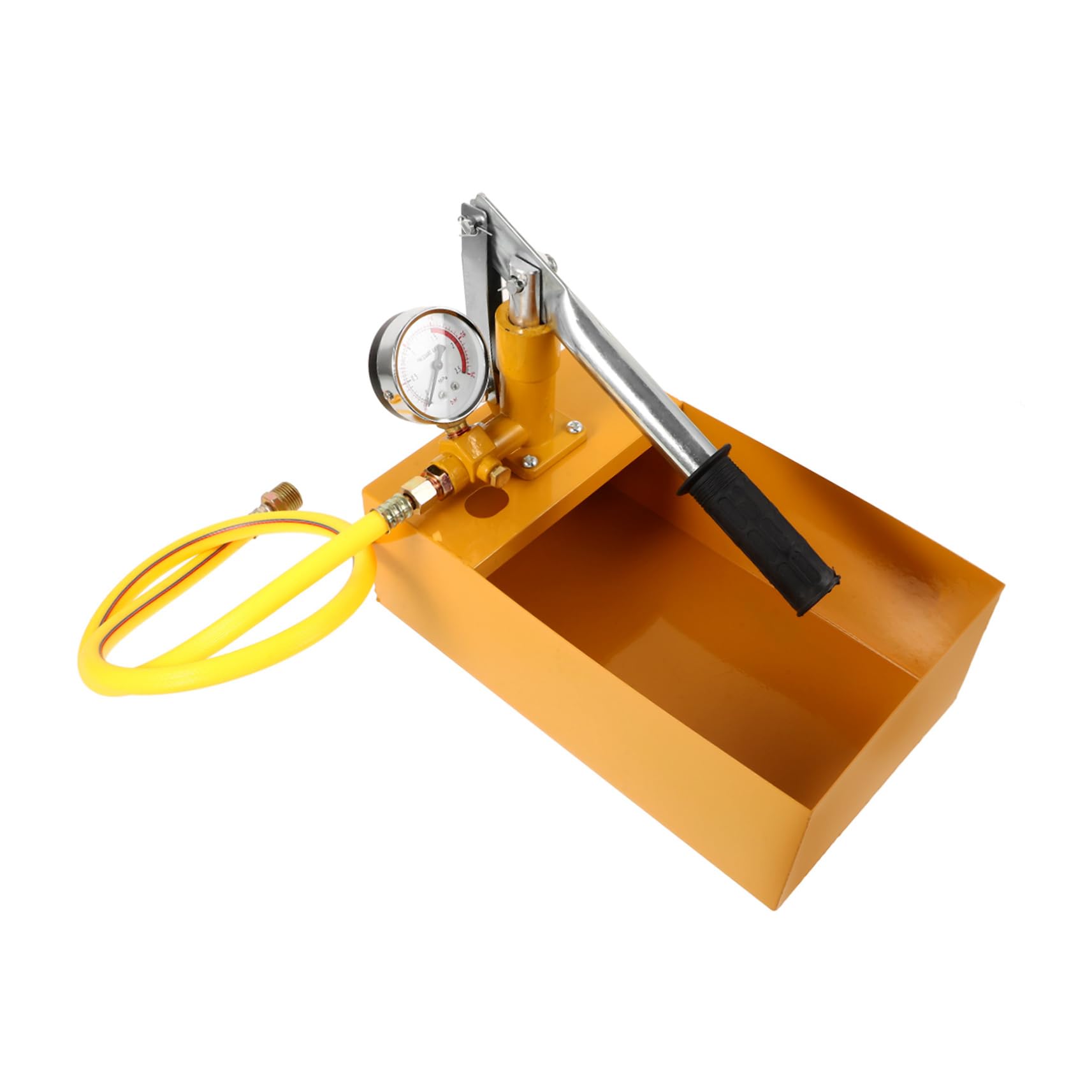Pompe essai hydrostatique manuelle 25kg avec manomètre pour le contrôle d'étanchéité des réseaux