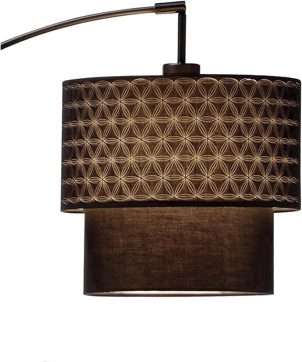 adesso 3029-01 gala arc lamp, black