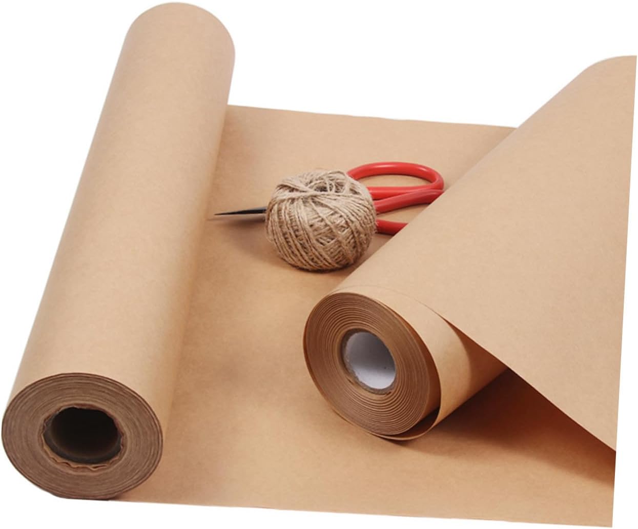 STOBOK Kraft Paper Roll Brown Cardstock Wrapping Paper for Birthday Parties DIY Crafts Flower Wrapping