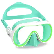 Keary Kids Swim Goggles with Nose Cover for 5-16 Anti Fog Swimming Mask for Toddler Boys Girls Youth