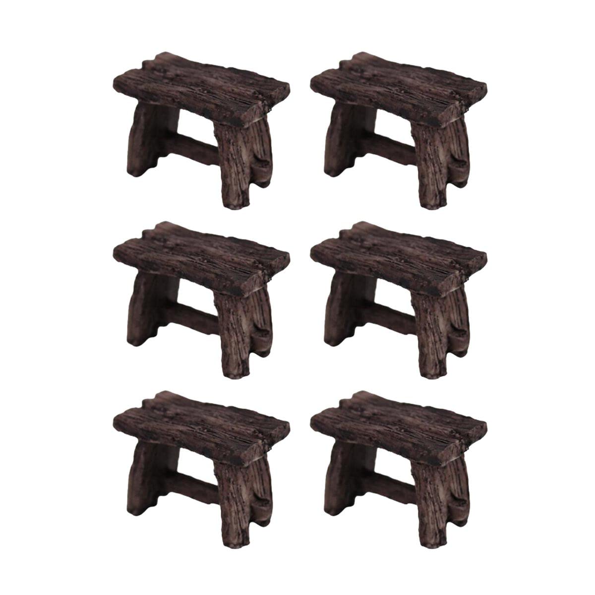 Wonderland Miniature Resin Table (Set of 6)|Garden Miniatures| Garden Tray Garden Figurine (B0C3W29K8X) Amazon Price History, Amazon Price Tracker