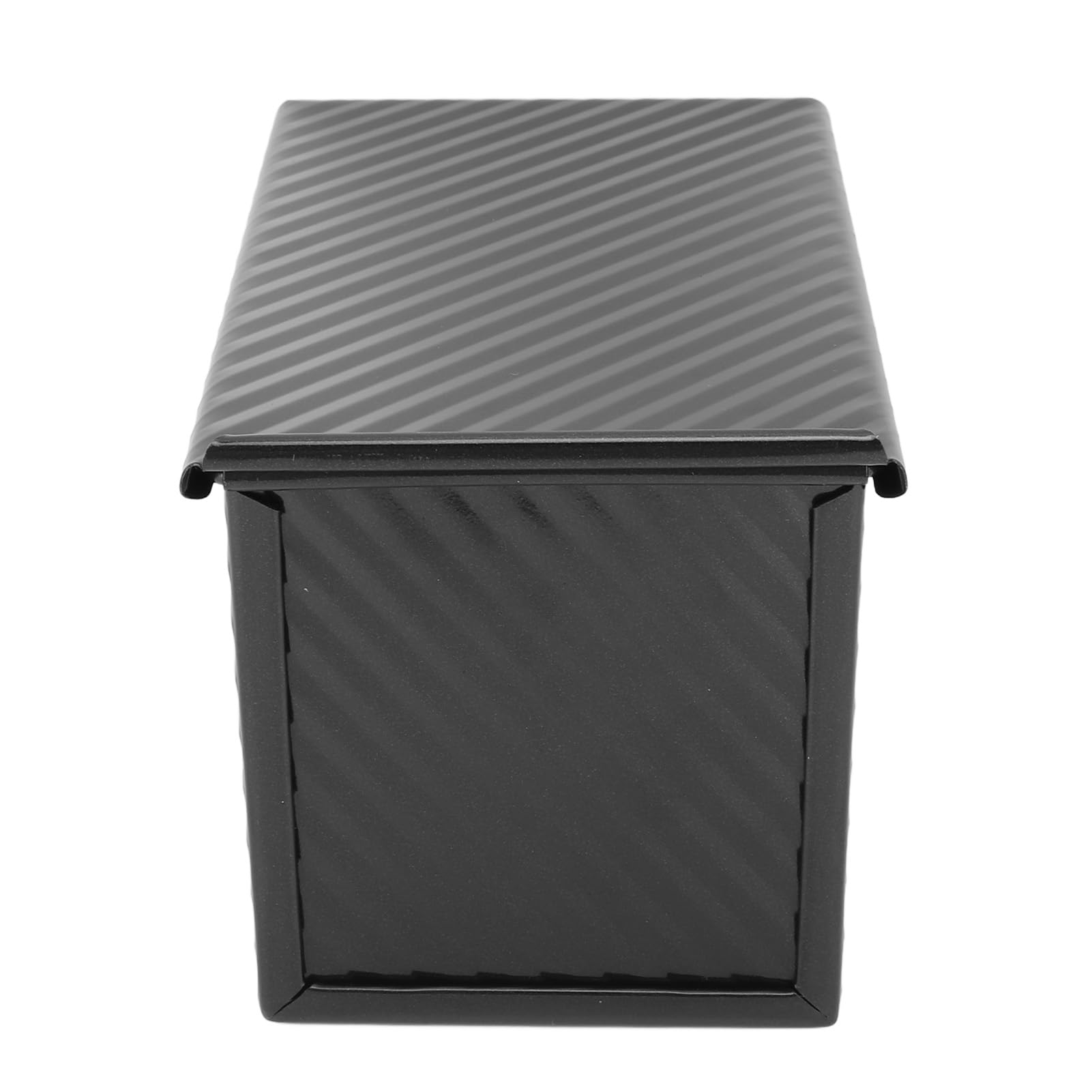 Fdit Loaf Pan Non Stick Bakeware, Home Baking Billing Bills Tuski Box Toast Cake Mould Baked Tool Bread Demonstrassment Toast Box for Baking Bread (Black with Lid)