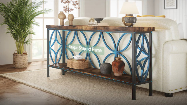 Amazon.com: Tribesigns 70.9-Inch Narrow Sofa Table