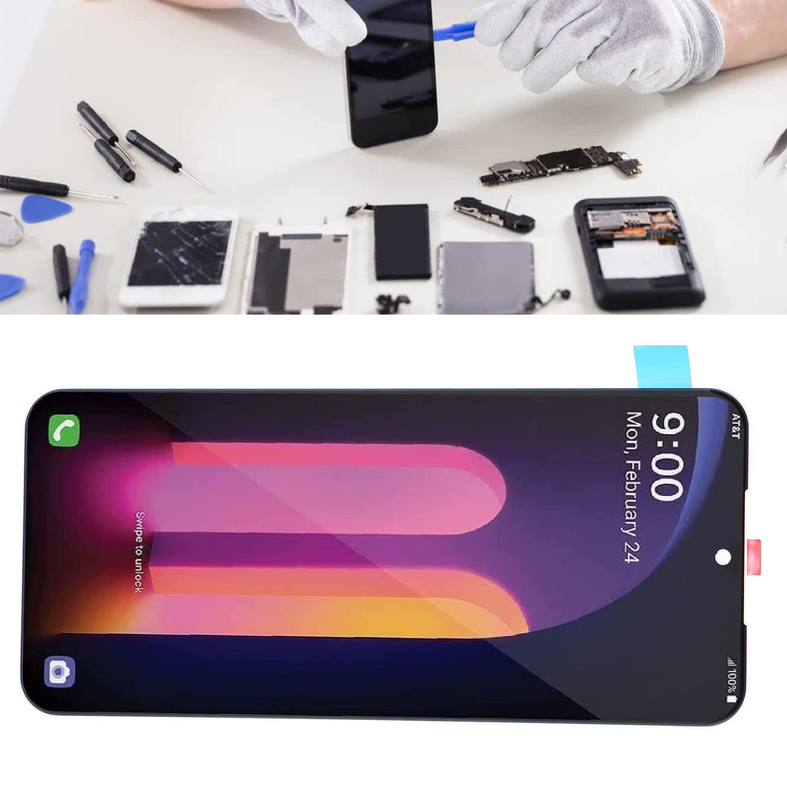 For LG K8 2017 X240 LCD Display Touch Screen Digitizer Replacement