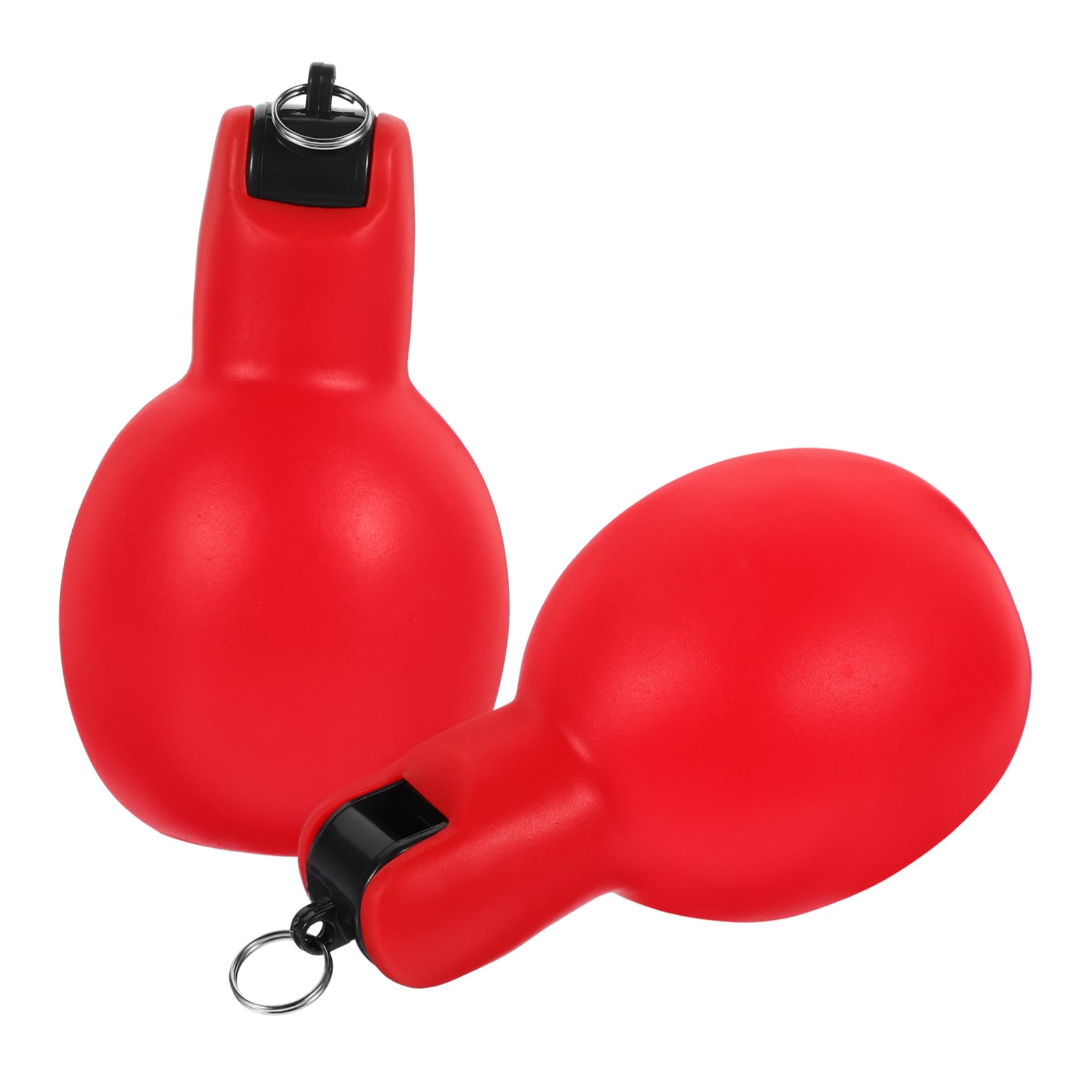 Yardwe Sifflet Extérieur Sifflet du Sifflet à Main pour Entraîneurs Sifflets De Fête Sifflet d'urgence Sifflet De Survie Portatif Sifflets à Presser à La Main PVC