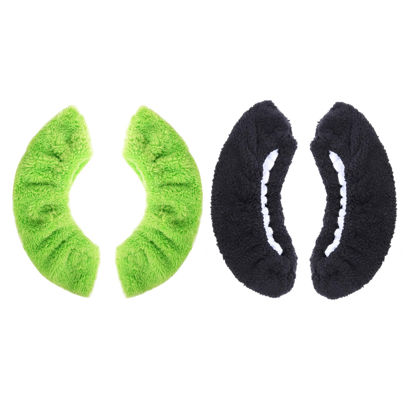 PRETYZOOM 2 Paia Coprilame per Ghiaccio in Peluche Elasticizzato Protezione Antiruggine e Assorbente per Lame Hockey Copertura Pratica e Leggera per Pattinaggio