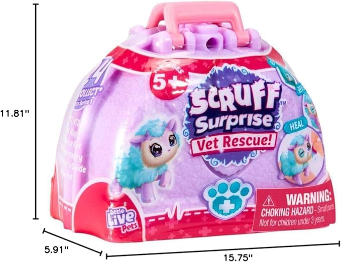 Little Live Pets Scruff Surprise Vet Rescue miniatura 2
