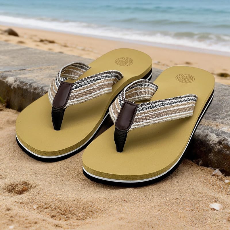 Women Orthotic Flip Flops Casual Comfortable Yoga Mat Thong Sandal with Arch Support