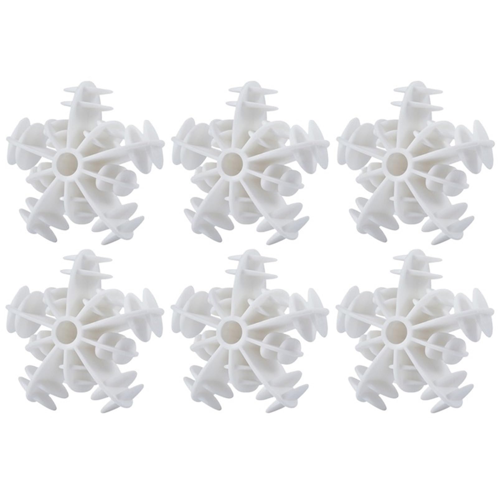Shungong 6/10pcs Magic Laundry Balls - Reusable Non-Tangle Laundry Balls For Stain Removal And Hair Catching Tool
