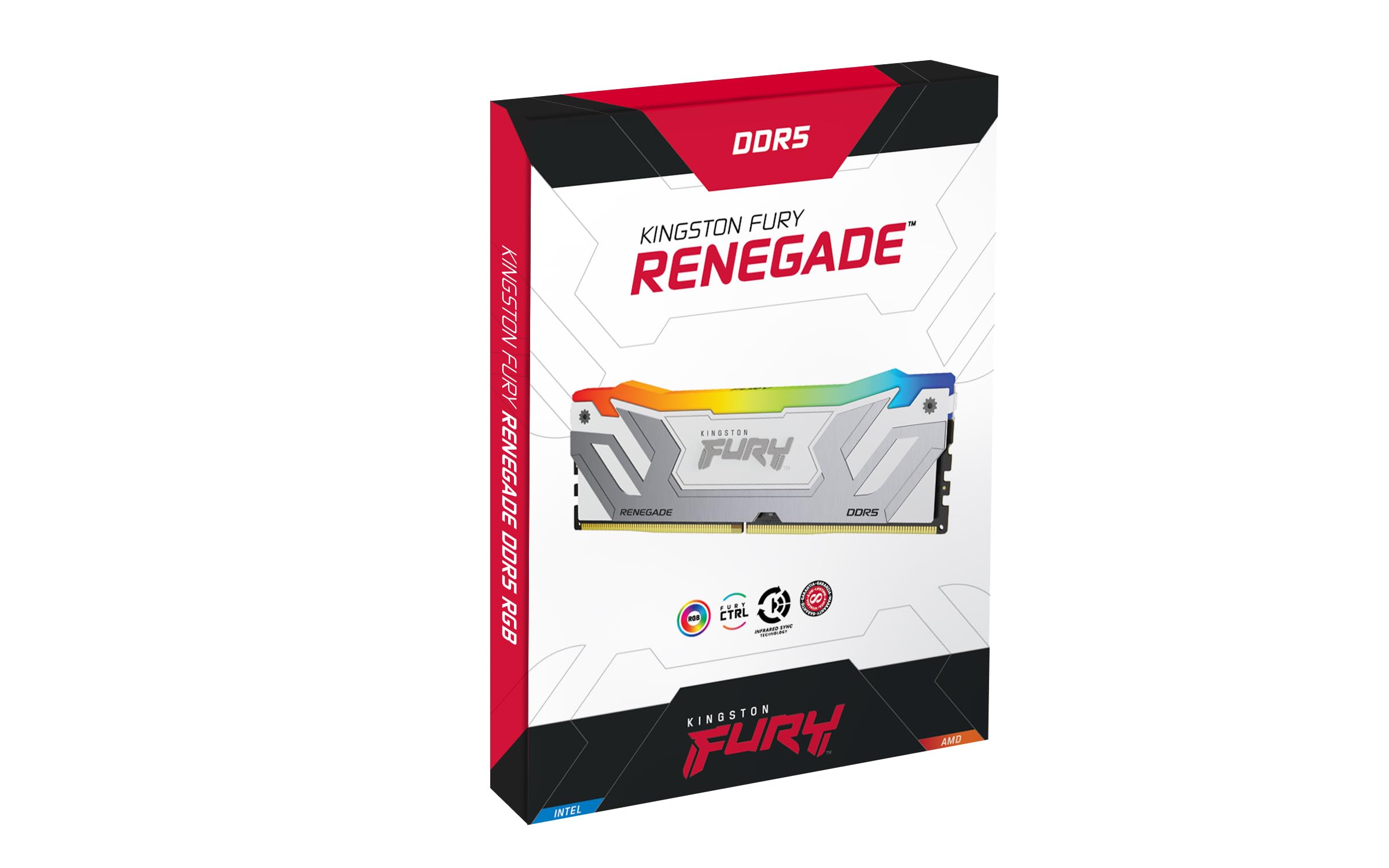 Kingston Fury Renegade DDR5 RGB Silver/White XMP 48GB (2x24GB