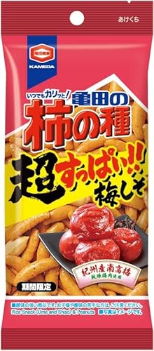 【販路限定品】亀田製菓 亀田の柿の種 超梅しそ 47g×10袋