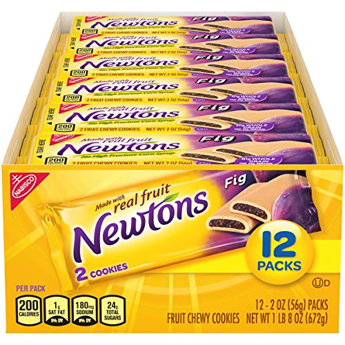Newtons Soft & Fruit Chewy Cookies, (2 Cookies Per Pack) Fig, 24 Oz (Pack Of 12) #TOP19