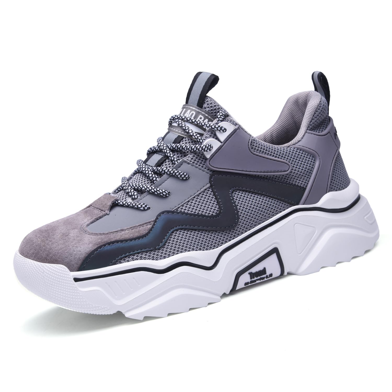 Safety Shoes Women Light Work Shoes Men Zapatos de Gorra de Acero Deportivo respirando Zapatos Protectores Activos con Zapatillas de Deporte de Tapa de Acero