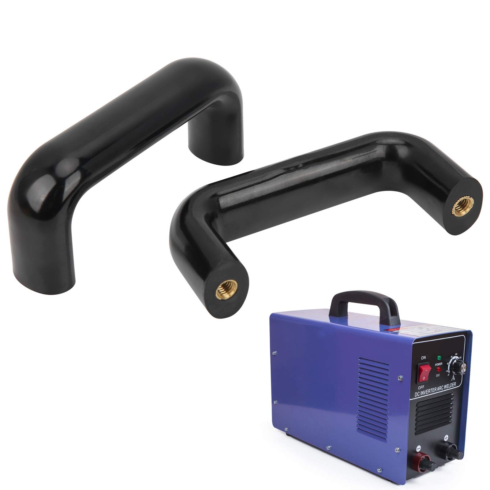 Maniglie Nere In Nylon Per Attrezzature Industriali - 2 Pezzi Resistenti E Facili Da Installare - Foto 3