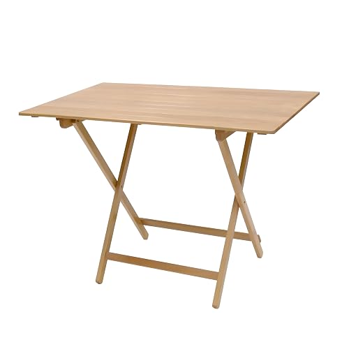 Mottiwood Table pliante peu encombrante 100 x 60 x 75