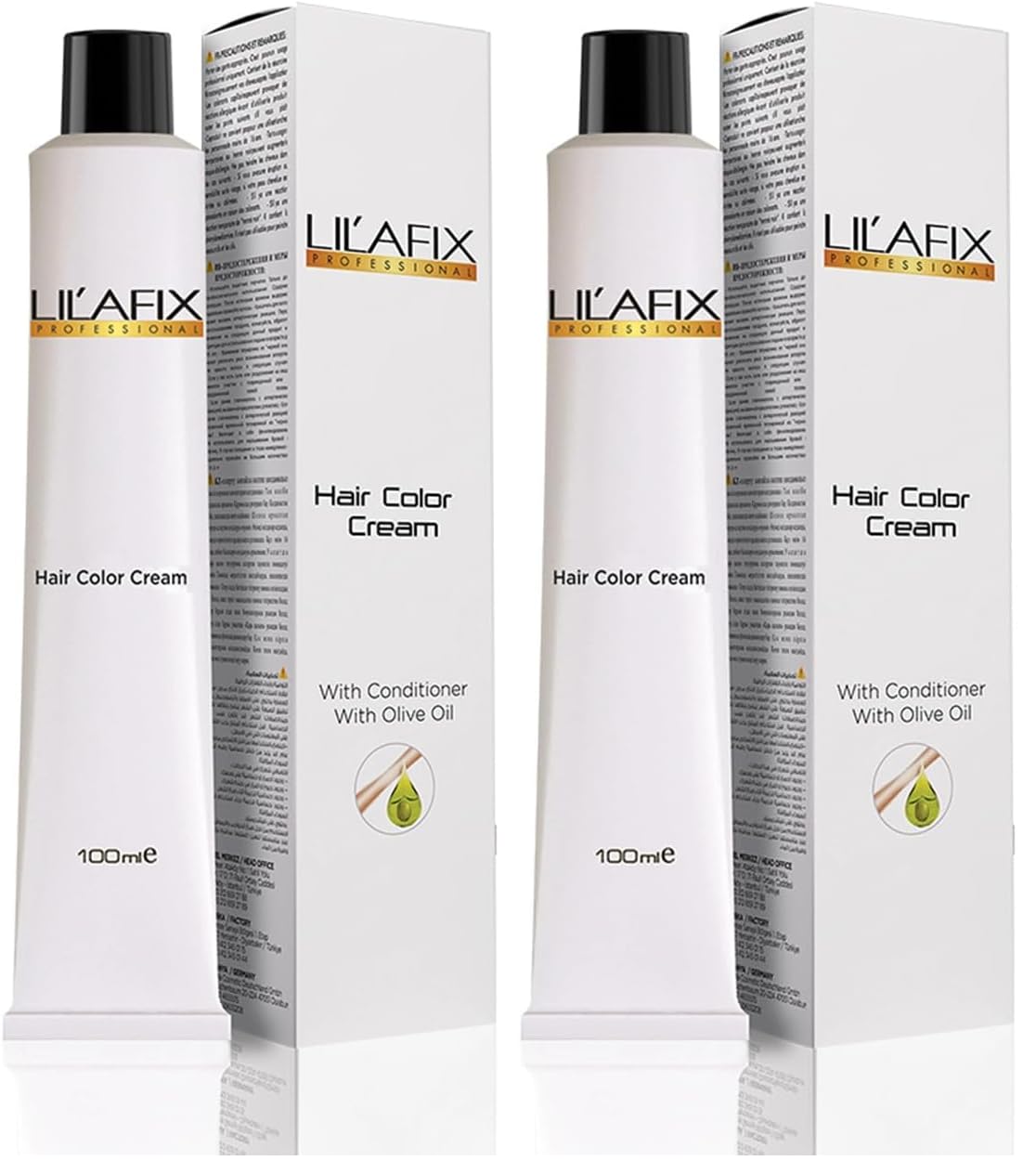 Lilafix Tüp Saç Boyası 100 ml 0.01 Silver (2 paketi)