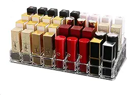 Porta Batom e Organizador de Maquiagem de 36 Lugares