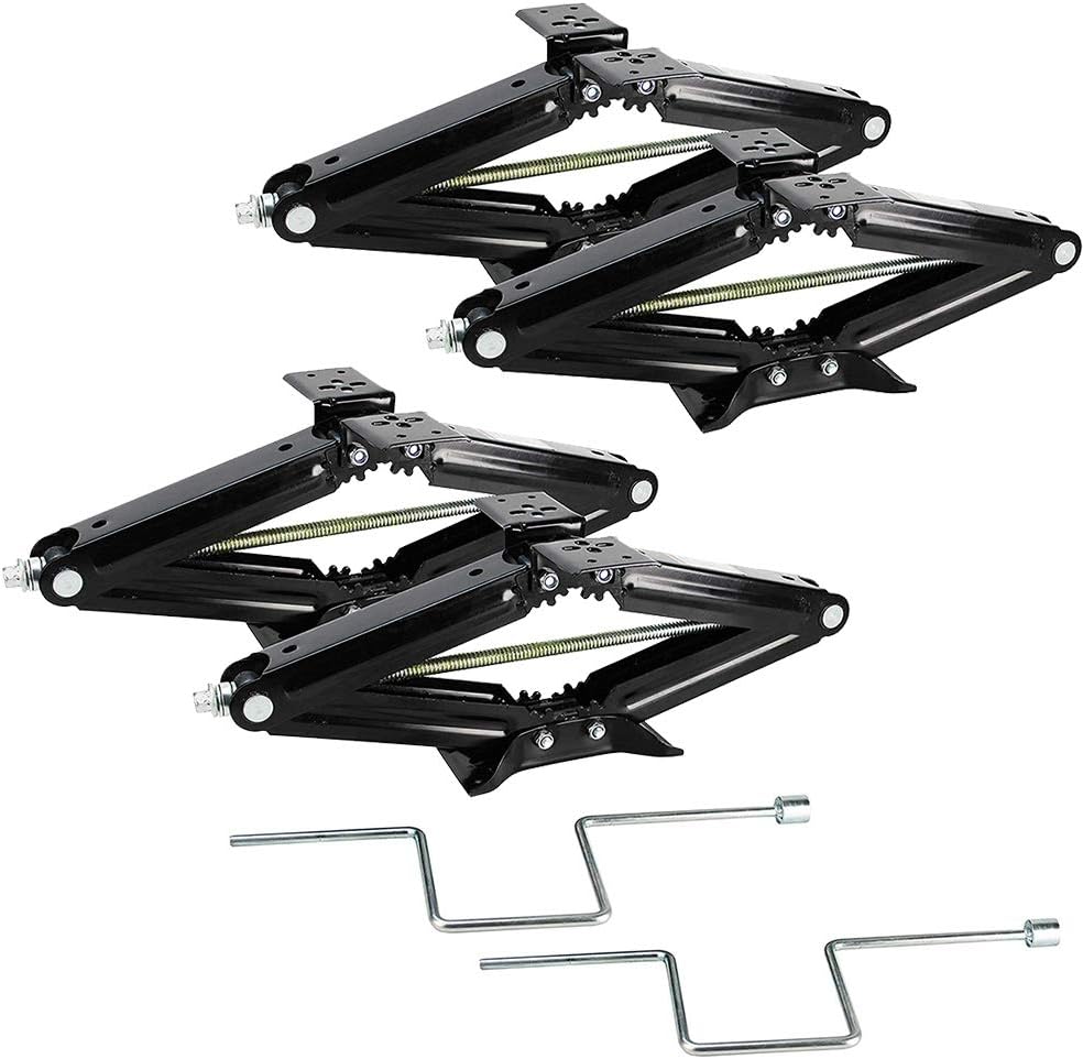 OPENROAD RV Scissor Jacks Set of 4,5000 lb Heavy Duty 24