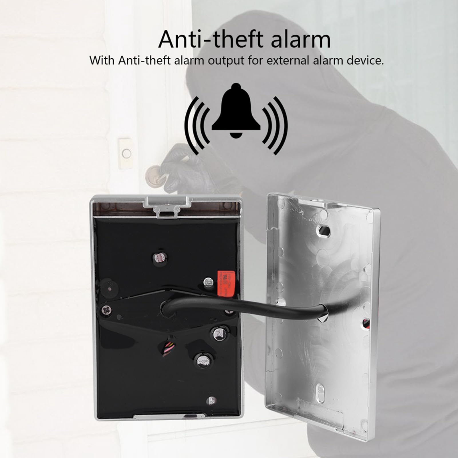 Ejoyous Codeschloss Türöffner Zugangssystem, Elektronisches Türschloss Zahlenschloss IP67 RFID Zutrittskontrollsystem Codetastatur, für Haustür Garagentor Warehouse Wohngebäude