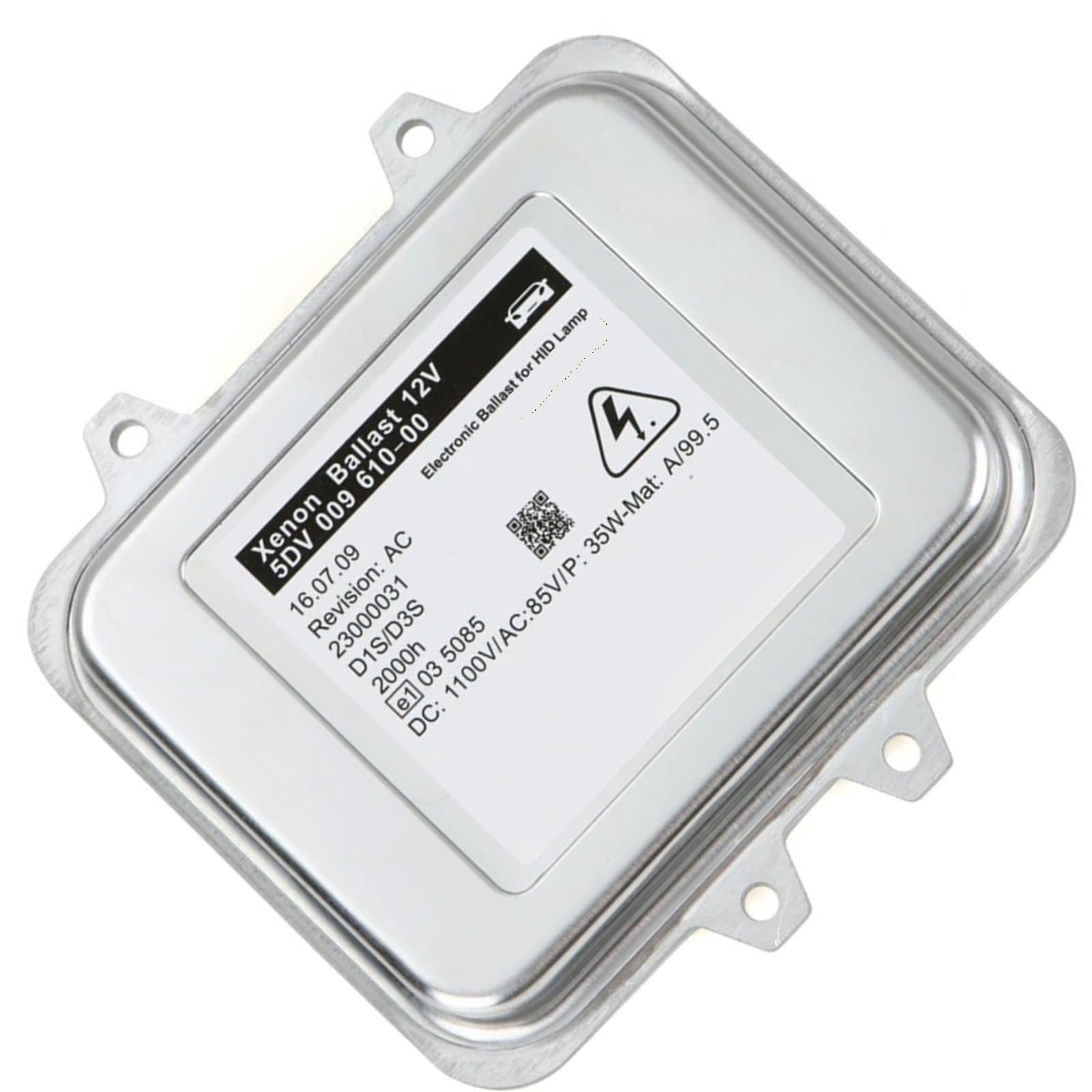 Unidad Control Balasto Faro Bombillas De Faro Delantero Coche D1S Balastro Xenón 1Z0941641B para Skoda para Octavia II 1Z 2009 2010 2011 2012 Facelift