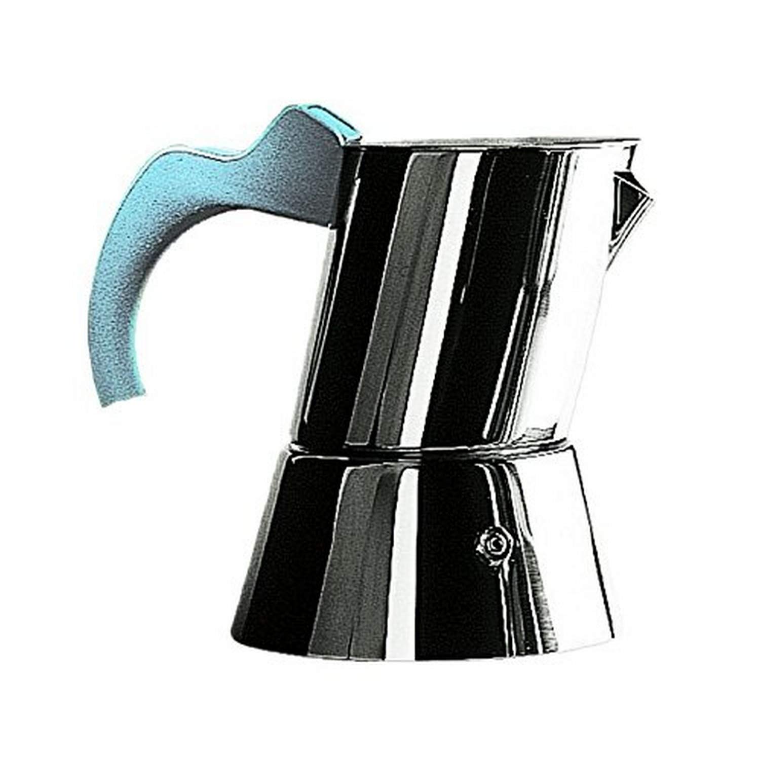 Mepra 4/6-Cup Coffee Maker, Light Blue