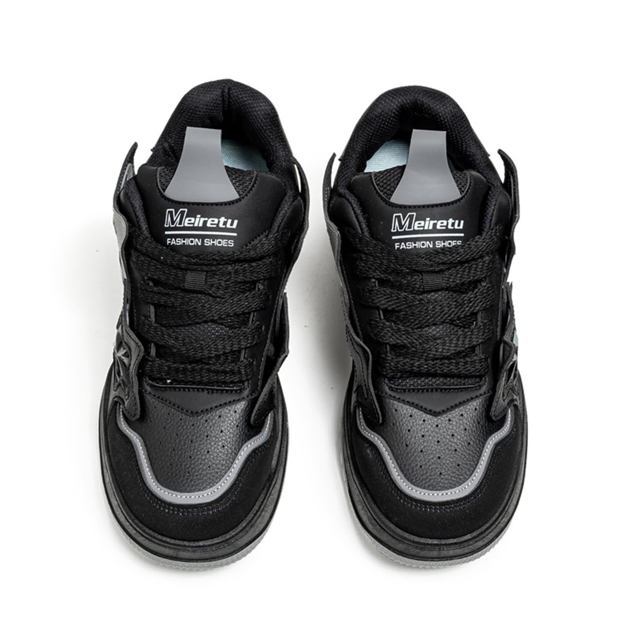 Herren Y2K Stern Plattform Sneaker Atmungsaktive Low-Top Skateschuhe für Streetwear & Campus
