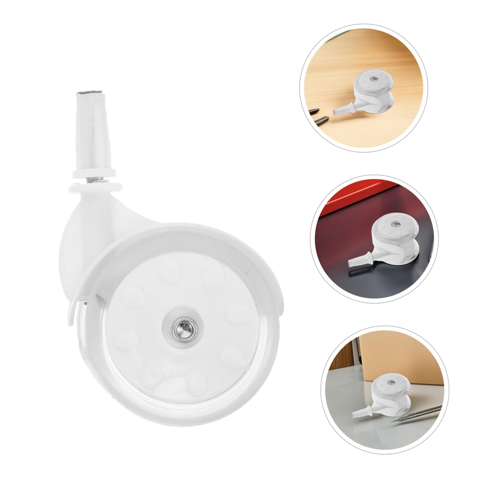 8pièces Roues de Rechange pour Trotteur Plastique Accessoires pour Poussettes Garçon Fille Roulettes