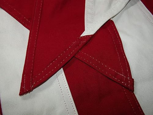 Miniatura 4 de Bandera de caballería bordada de 3 x 5 pulgadas, manga y corbatas 100% algodón, 3 x 5 pies