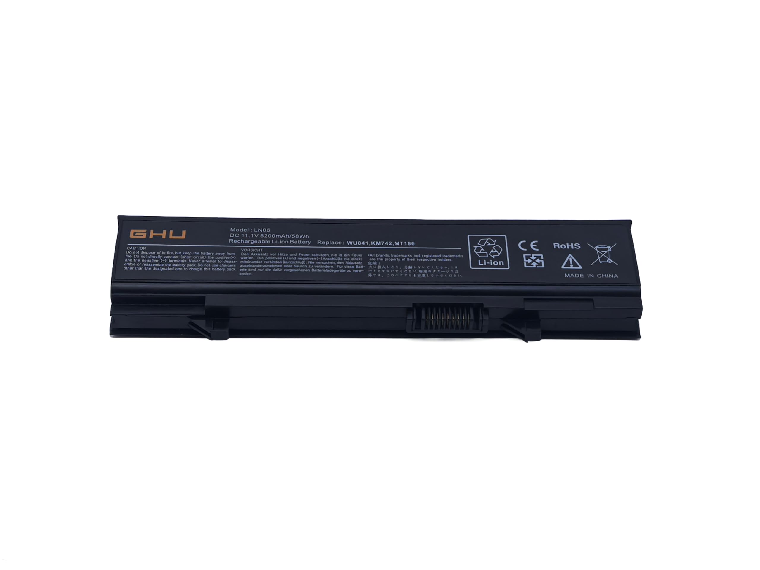Amazon.com: GHU New Battery 58Wh Compatible with Dell Latitude