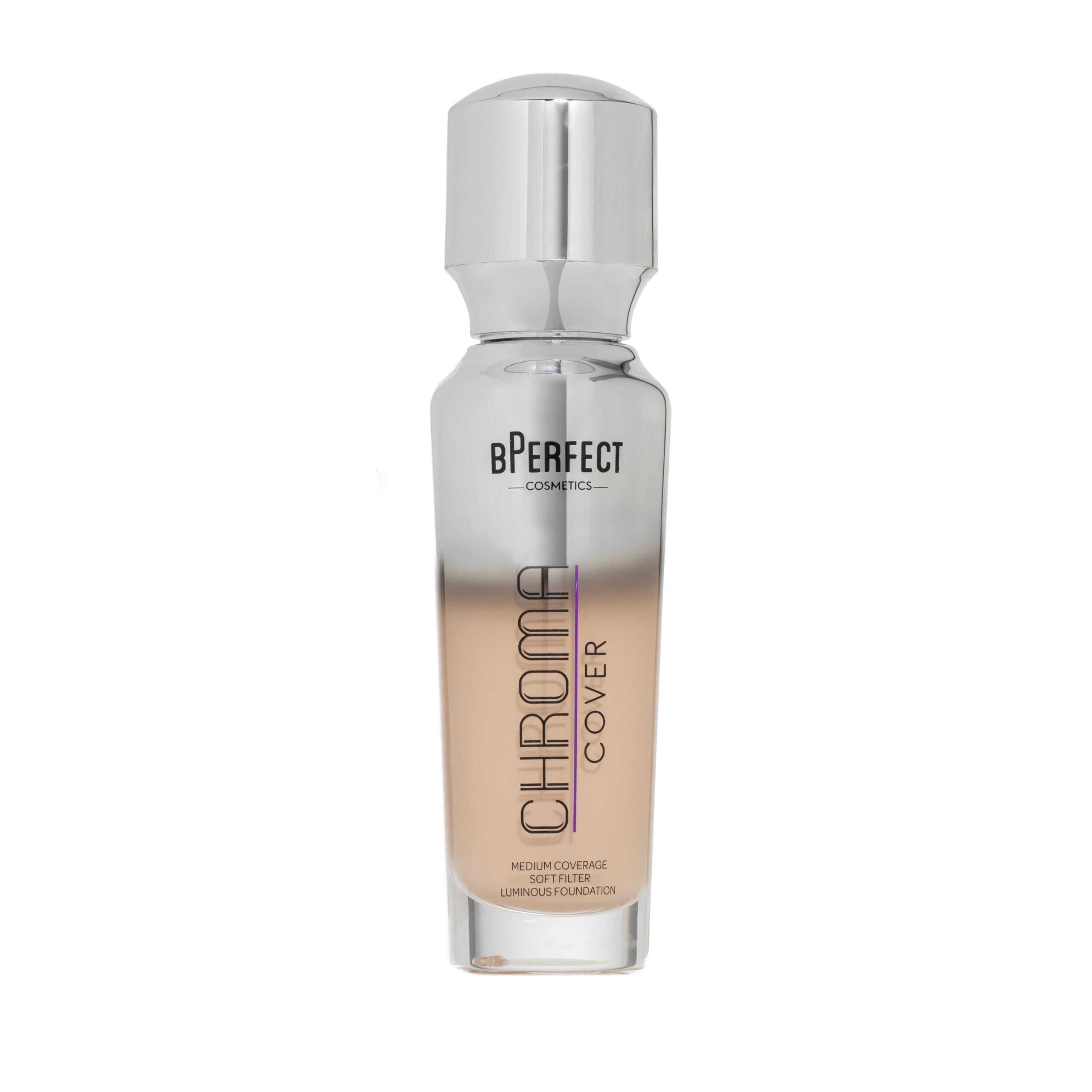 BPerfect Chroma Cover Luminous Foundation - Radiant Filter Finish, Buildable Coverage - Shade 11 - C4 Medium Cool Bisque Tone