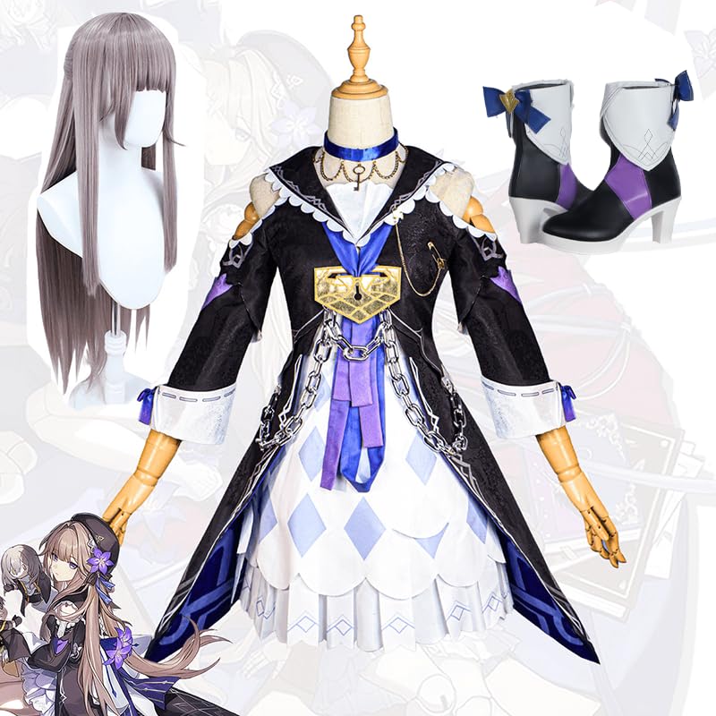 Amazon | SUQ 崩壊：スターレイル コスプレ衣装 ヘルタ 全セット 豪華