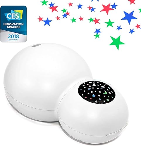 Miniatura 3 de ZAQ - Difusor de aceite esencial de cielo estrellado para niños, proyector de estrellas, luz nocturna, humidificador de aromaterapia reconfortante,