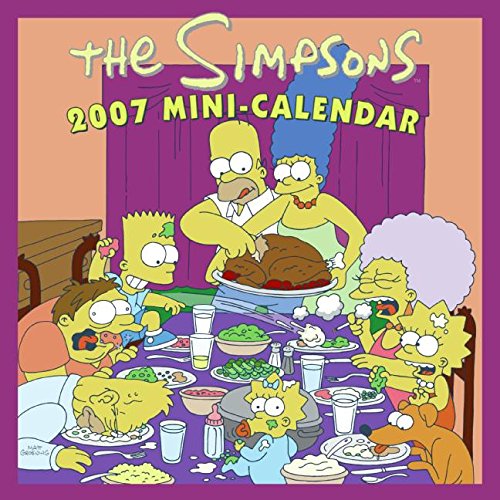The Simpsons 2007 Mini-Calendar The Simpsons 2007 Mini-Calendar