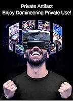 Vista 1 de 5 ~ 7 pulgadas VRG Pro 3D VR Gafas de realidad virtual pantalla completa Visual Gran Angular VR Gafas Caja para 5 a 7 pulgadas Smartphone Gafas