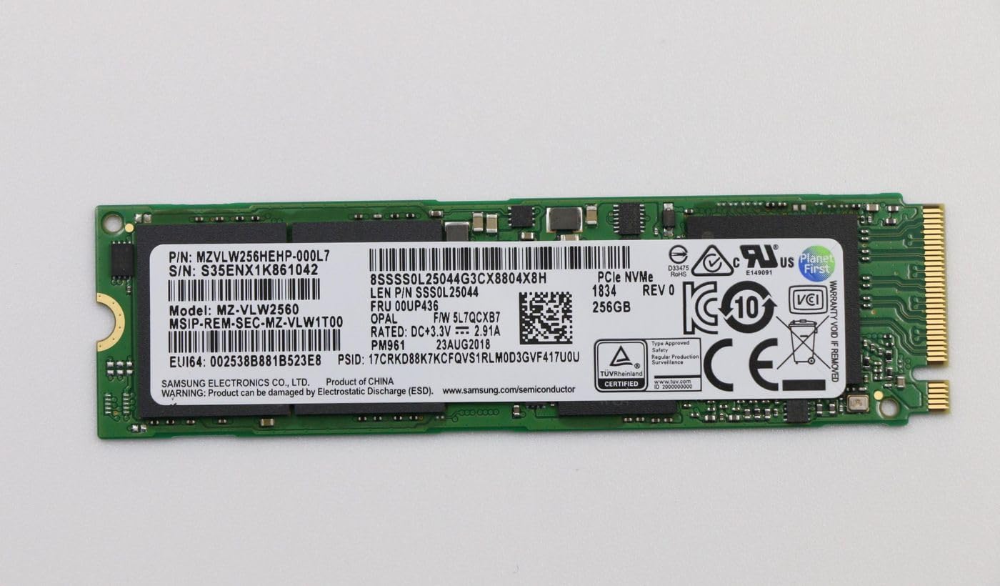 Amazon | Lenovo Memory SSD 256GB M.2 PCIe3x4 **New Retail 