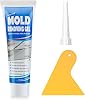 Mold Remover Gel, Household Gel, Black Mould Remover, Effectively Mildew Removal, Household Stain Remover - Mold Cleaner for Wall Tiles Wall Corner and Kitchen Bathroom Sink, 90g