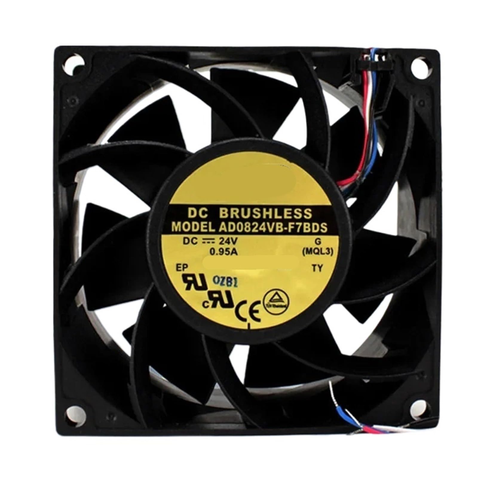 YMUGUEGH 8038 DC24V 0.95A AD0824VB-F7BDS cooling fan
