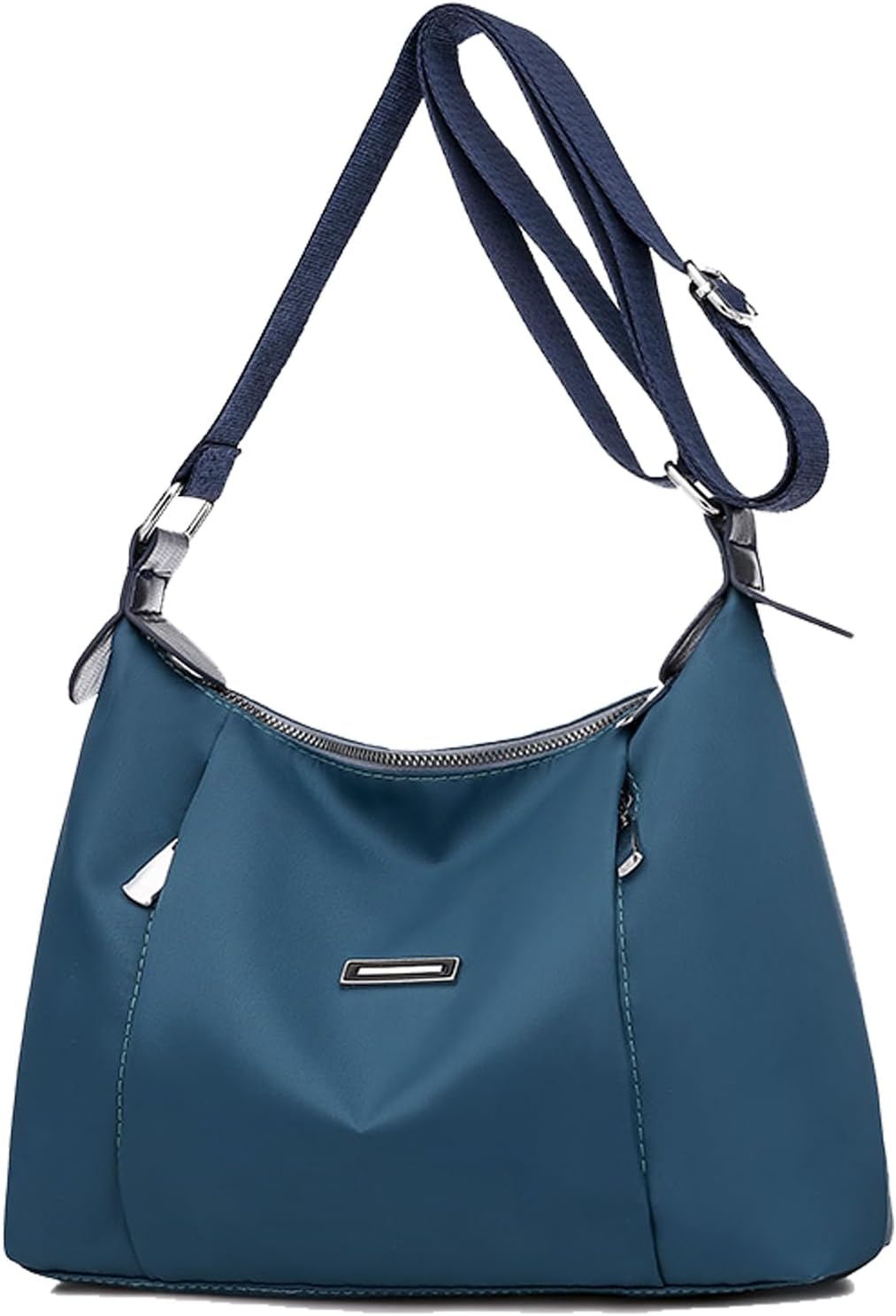 WITERY Nylon Crossboby Bags for Women Medium Crossbody Purses for Women Pocketbooks Multi-Pocket Shoulder Handbag Hobo Bag